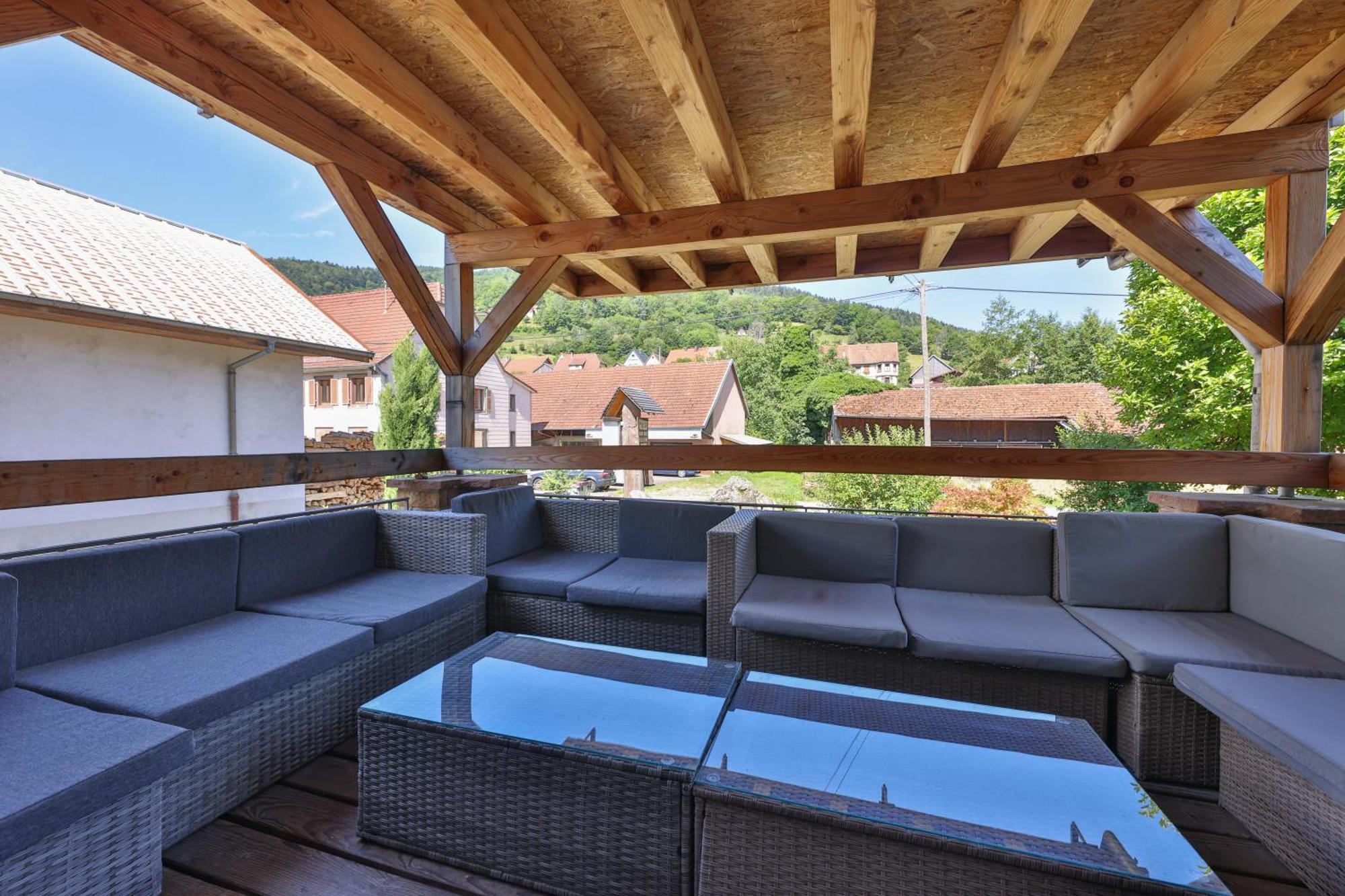 Locations Des 3 Sommets Avec Sauna Et Spa En Alsace Sondernach Luaran gambar